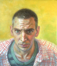 Artist Brent Holland self-portrait